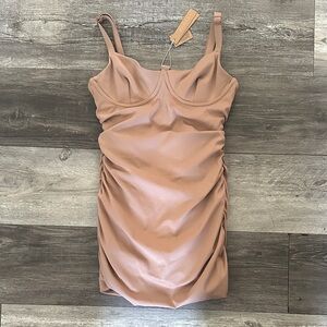 SKIMS Tan One Piece Swimsuit